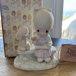 Precious Moments “Loving Is Sharing” Porcelain Figurine